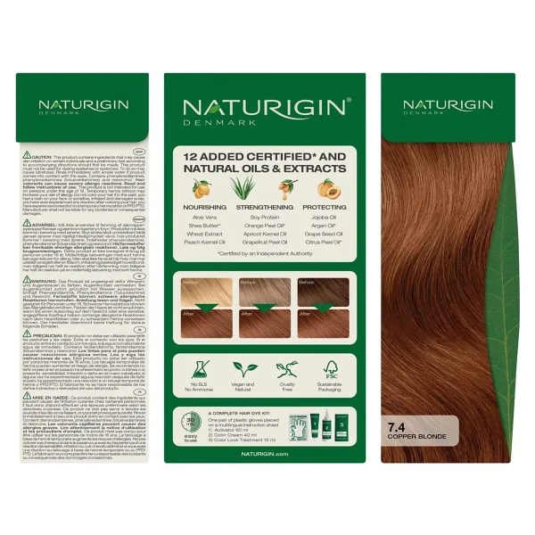 Naturigin Organik İçerikli Kızıl Saç Boyası - Görsel 3