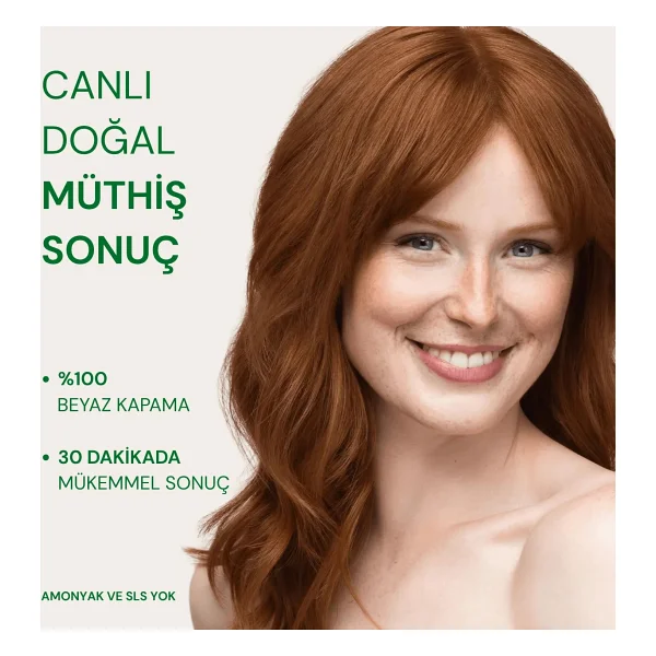 Naturigin Organik İçerikli Kızıl Saç Boyası - Görsel 4