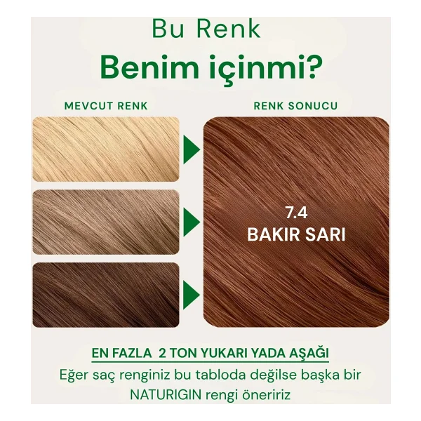 Naturigin Organik İçerikli Kızıl Saç Boyası - Görsel 5
