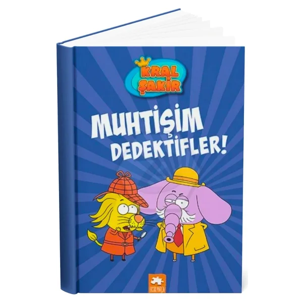 Kral Şakir 9 - Muhtişim Dedektifler - Varol Yaşaroğlu - Görsel 3