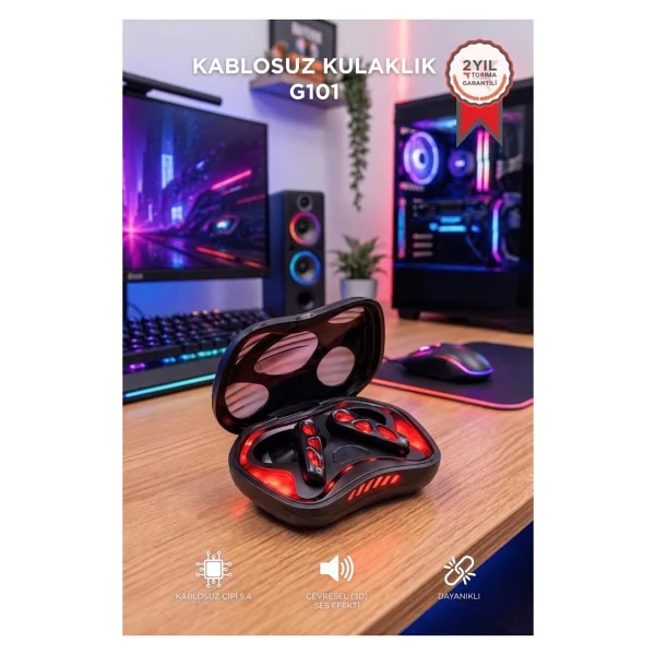 Torima G101 TWS Kulak İçi Bluetooth Kulaklık - Görsel 6