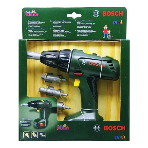 Klein Bosch Işıklı Oyuncak Matkap Seti 8402 - Görsel 5