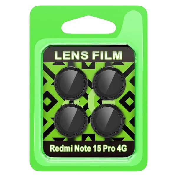 Redmi Note 15 4g Raze Metal Kamera Lens - Siyah - Görsel 7