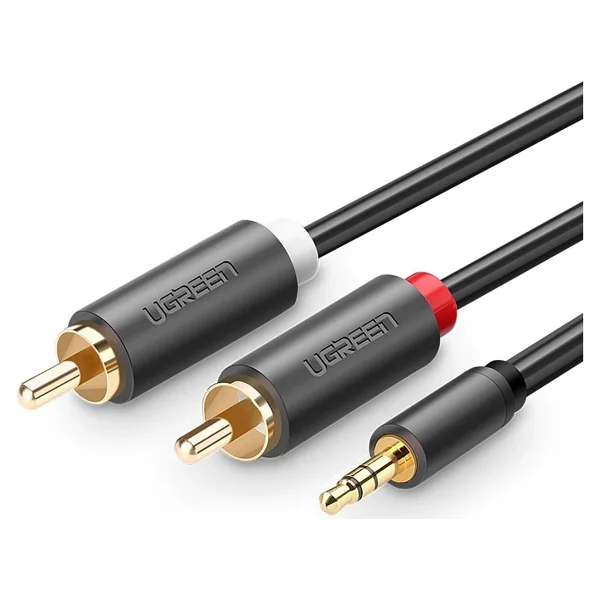 Ugreen Rca 3.5mm Aux Ses Kablosu 2 Metre - Görsel 2