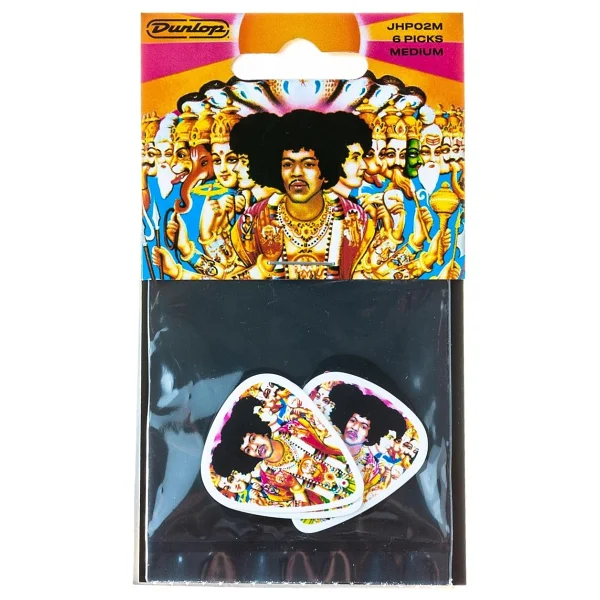 Jim Dunlop Jhp02m Hendrix Bold As Love 6lı Pena - Görsel 2