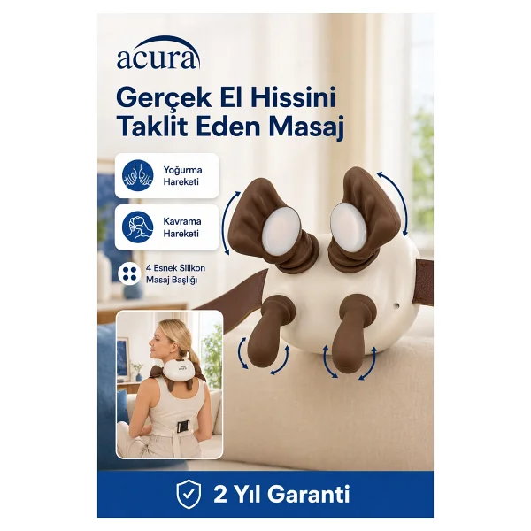 Acura Ac-730 Isıtmalı Masaj Aleti - Görsel 2