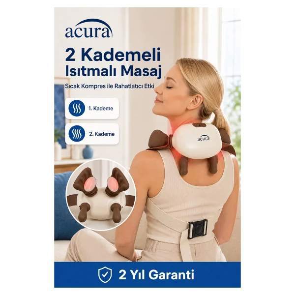 Acura Ac-730 Isıtmalı Masaj Aleti - Görsel 3