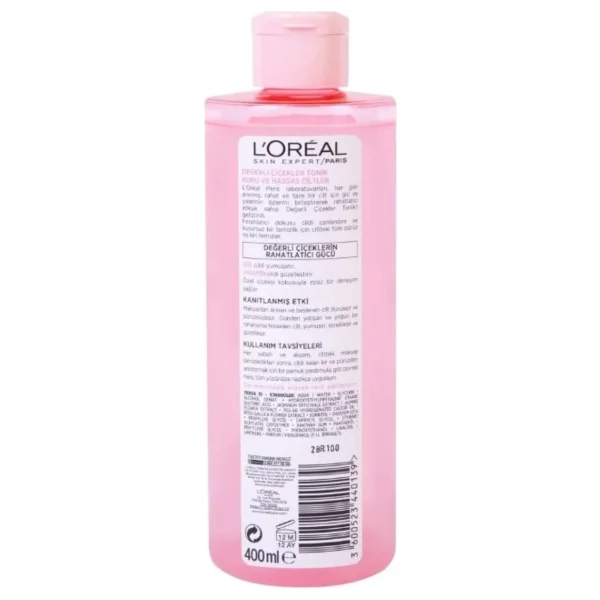 L'oreal Paris Expert Değerli Çiçekler 400 Ml Tonik - Görsel 5