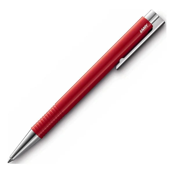 Lamy Logo Tükenmez Kalem Metal Klips Kırmızı 204mt-K - Görsel 2