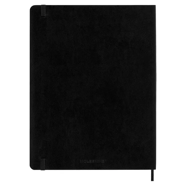 Moleskine Çizgili Siyah Defter XL Boy Yumuşak Kapak - Görsel 3