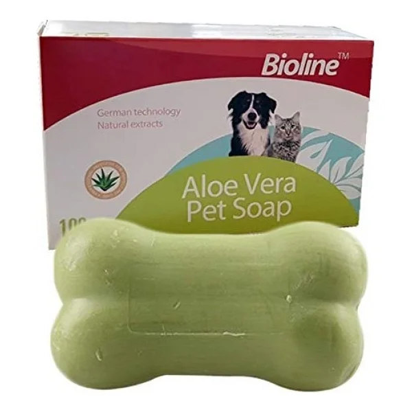 Bioline Aloe Veralı 100 Gr Kedi Köpek Sabunu - Görsel 2