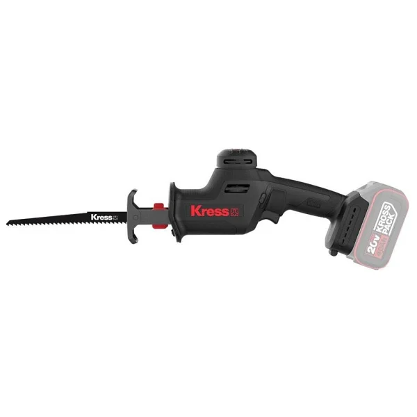 Kress Kue00.91 20volt Kömürsüz Profesyonel Tilki Kuyruğu Testere (Akü Dahil Değildir) - Standart - Görsel 3