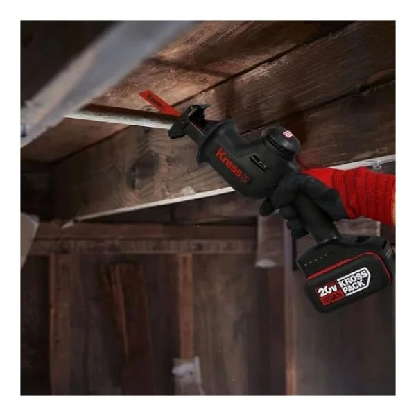 Kress Kue00.91 20volt Kömürsüz Profesyonel Tilki Kuyruğu Testere (Akü Dahil Değildir) - Standart - Görsel 6