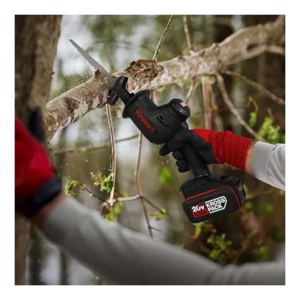 Kress Kue00.91 20volt Kömürsüz Profesyonel Tilki Kuyruğu Testere (Akü Dahil Değildir) - Standart - Görsel 8