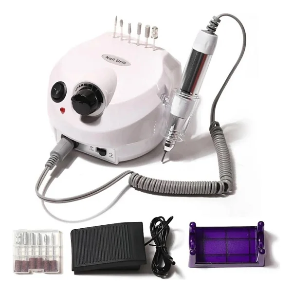 Elektrikli Profesyonel Freze Tırnak Törpü Manikür Pedikür Makinesi Nail 85w 35000 Rpm - Görsel 4