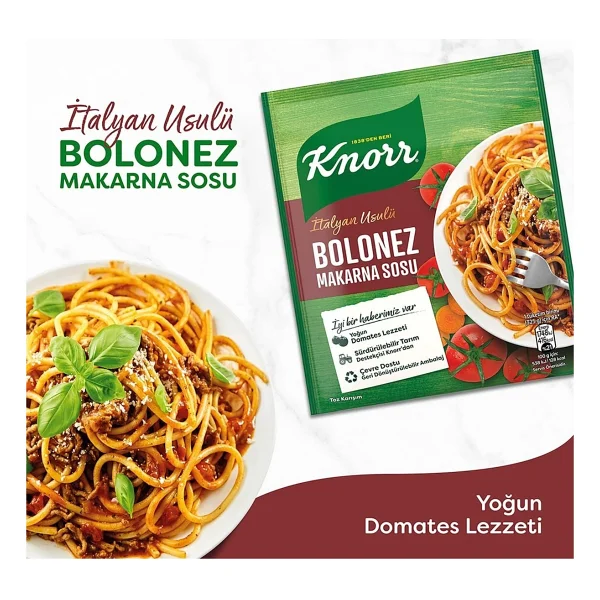Makarna Sosu Italyan Usulü Bolonez 45 G - Görsel 3