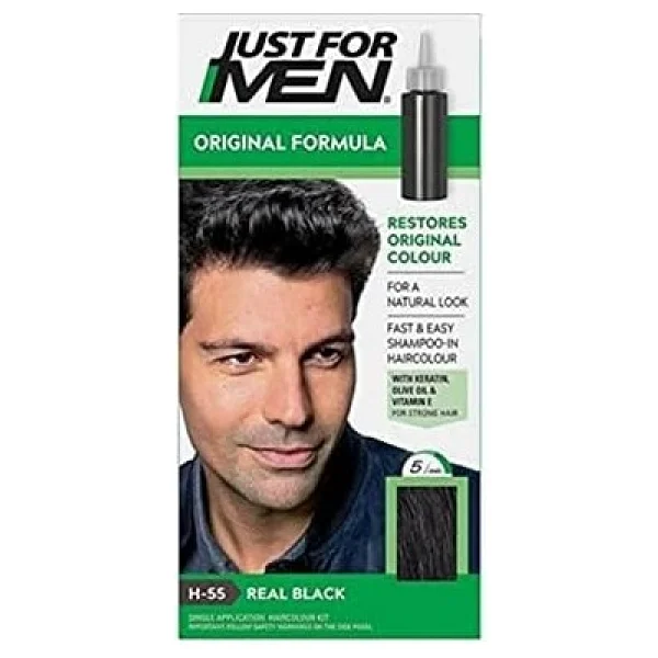 Just For Men Saç Boyası Siyah - Görsel 2