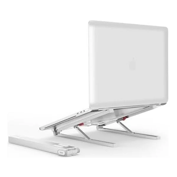 Bix Saiji X2 Taşıma Çantalı Alüminyum Notebook Laptop Standı Gümüş - 1 GB - Görsel 3