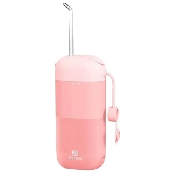 Npo Nicefeel Fc5170 Mini Taşınabilir,Şarjlı, Diş Teli/Protez Bakım Ve Profesyonel Ağız Duşu (Pembe) - Option-1 - (Cleareyelets)Black-Radiantorchid - Görsel 2