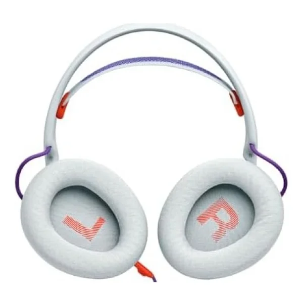 Jbl Quantum 250 Beyaz-Mor Kablolu Kulak Üstü Oyuncu Kulaklığı - Görsel 2