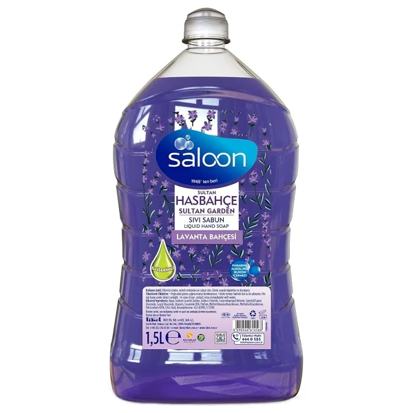 Saloon Sıvı Sabun Bahçe 1.5 L - Görsel 3