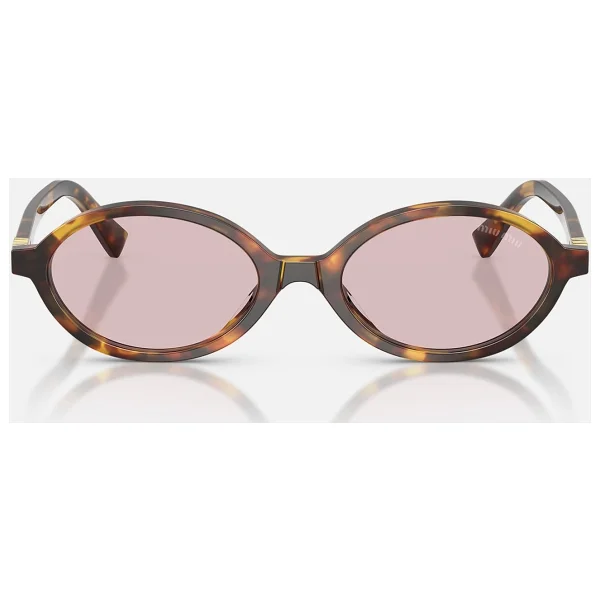 Miu Miu Regard 04zs 14l4ı0 Honey Havana-Pink Kadın Güneş Gözlüğü - Görsel 3