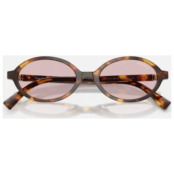 Miu Miu Regard 04zs 14l4ı0 Honey Havana-Pink Kadın Güneş Gözlüğü - Görsel 5