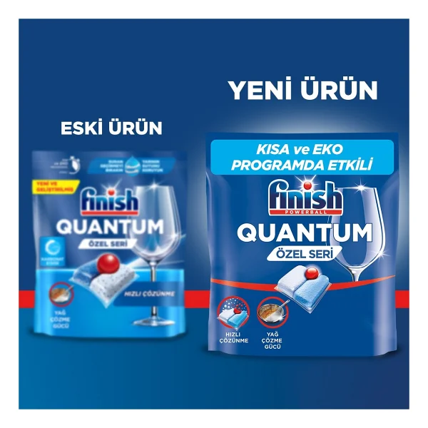 Finish Quantum Bulaşık Makinesi Tableti 100'lü - Görsel 6