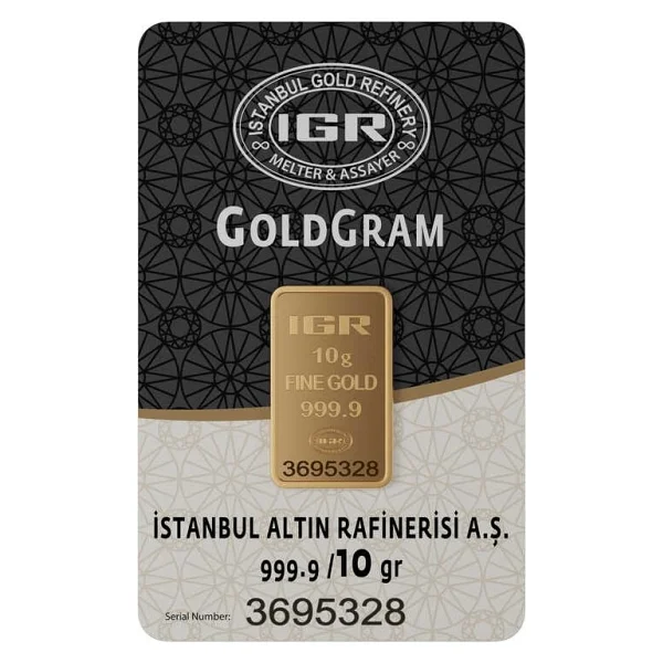 10 Gr 24 Ayar 999.9 Milyem Gram Altın - Görsel 2