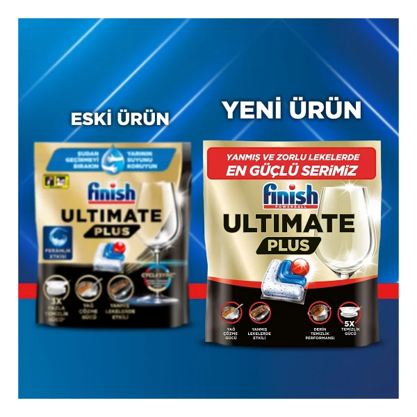 Finish Ultimate Plus Bulaşık Makinesi Tableti 60'lı - Görsel 7
