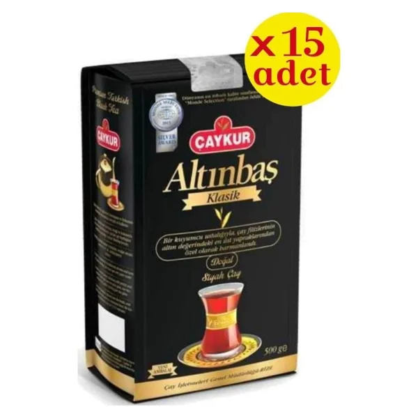 Çaykur Altınbaş 500 Gr 15'li Çay - Görsel 4