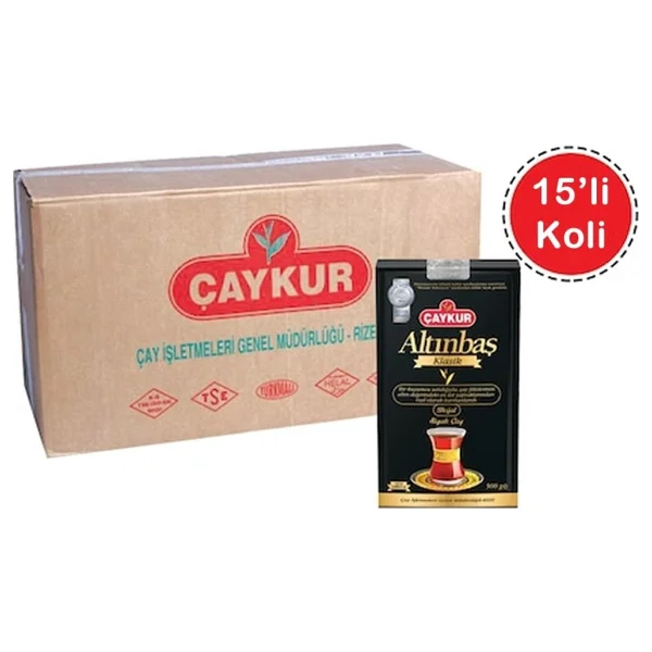 Çaykur Altınbaş 500 Gr 15'li Çay - Görsel 2