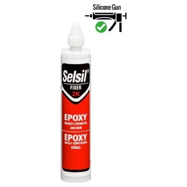 Selsil 300 Ml Epoksi Bazlı Kimyasal Dübel - Görsel 2