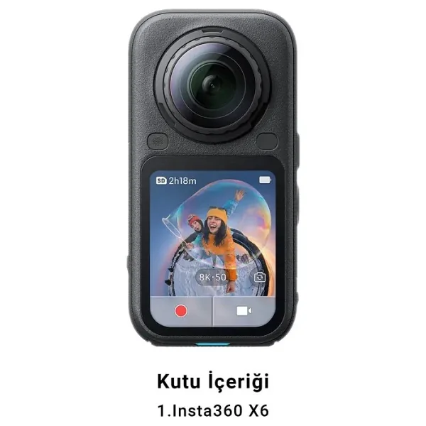 Insta360 X6 Aksiyon Kamerası - Görsel 4