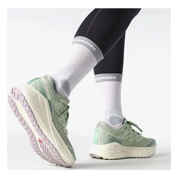 Salomon Aero Glide 3 Grvl L47812600 Yeşil Kadın Koşu Ayakkabısı - Görsel 8
