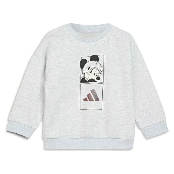 Adidas Disney Mickey Mouse Jogger Kg6110 Beyaz Bebek Eşofman Takımı - Görsel 3