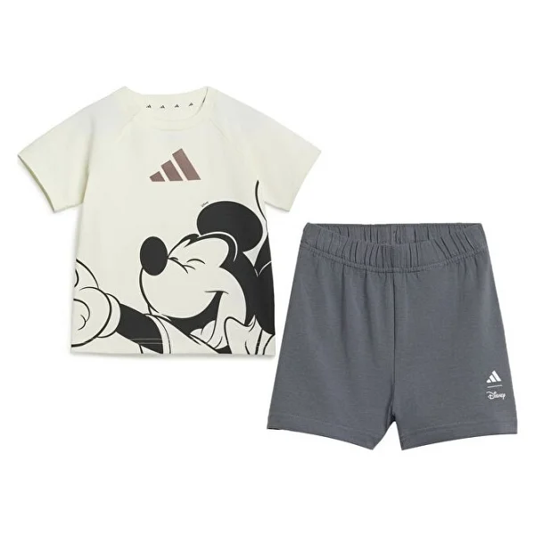 Adidas Disney Mickey Mouse KG6112 Bebek Şort Tişört Takımı - Görsel 6