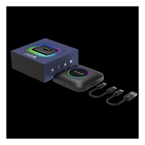 Carlinkit Tbox Max Ambient 8 GB + 128 GB Carplay Dönüştürücü - Görsel 3