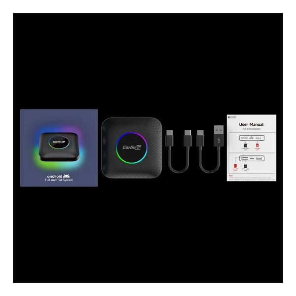 Carlinkit Tbox Max Ambient 8 GB + 128 GB Carplay Dönüştürücü - Görsel 4