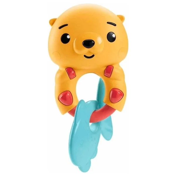 Fisher Price Eğlenceli Dostlar Dişlik Ve Çıngıraklar Su Samuru Hkd69 - Görsel 5