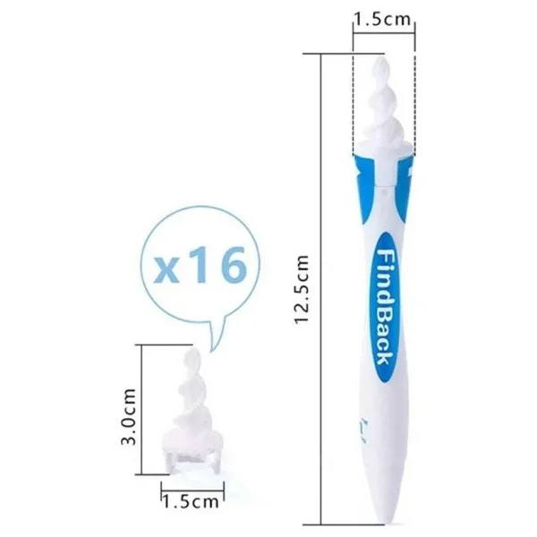 Find Back Pratik Kulak Temizleme Aparati Silikon Kit Ear Claning - Görsel 3