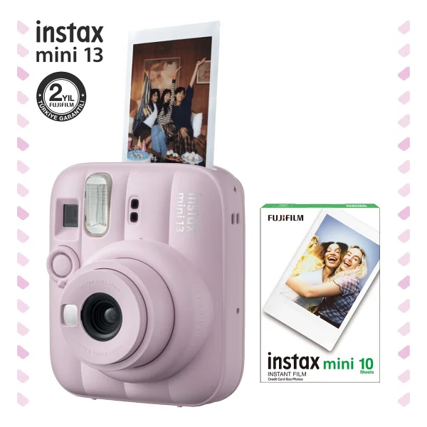 Instax Mini 13 Pembe Dijital Fotoğraf Makinesi - Görsel 9