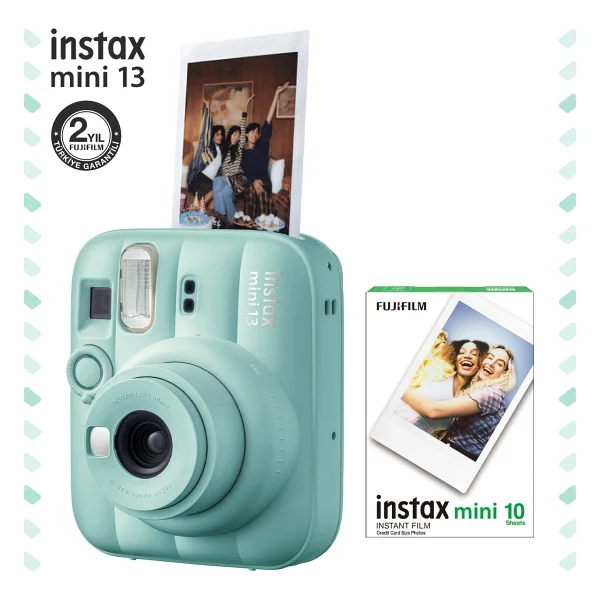 Instax Mini 13 Yeşil Dijital Fotoğraf Makinesi - Görsel 9