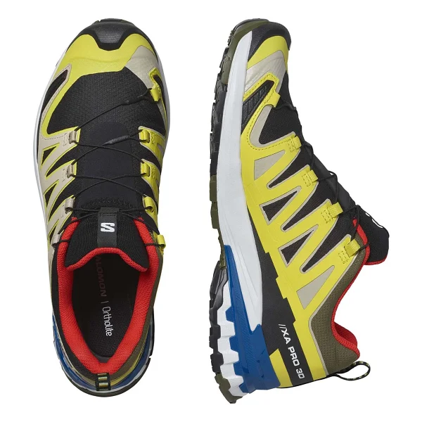 Salomon Xa Pro 3d V9 Gore-Tex L47119000 Sarı Erkek Outdoor Ayakkabı - Görsel 7