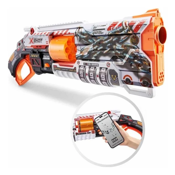 X-Shot Skins Lock Blaster 16 Dartlı - Görsel 9