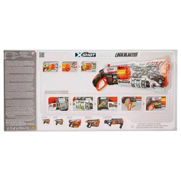 X-Shot Skins Lock Blaster 16 Dartlı - Görsel 10