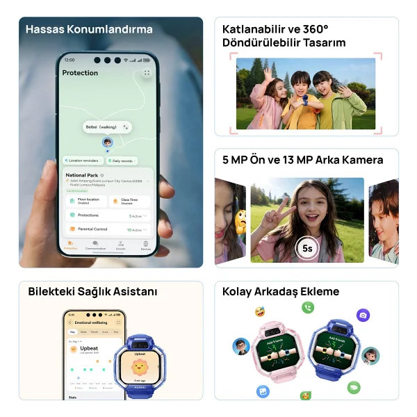 Huawei Watch Kids X1 Akıllı Çocuk Saati - Görsel 2