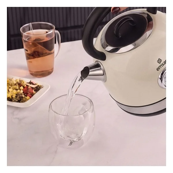 Emsan Retro 2202 Krem 2200 W Su Isıtıcısı - Görsel 3