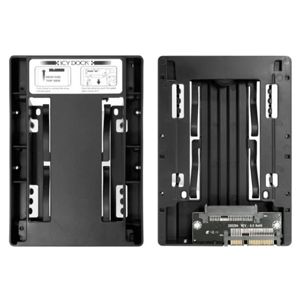 Lenovo Icy Dock 3.5 Inc Den 2.5 Inc Sata Çevirici Kızak Mb882sp-1s-3b (St50 V3 7df31001ea) - Görsel 2