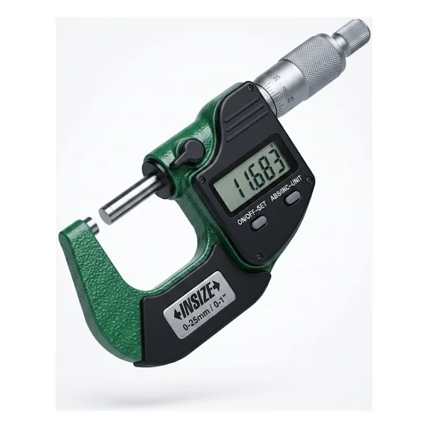 İnsize 3109-50a 25-50 Mm Dijital Dış Çap Mikrometre - Görsel 2